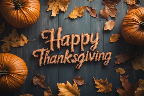 Premier Plus Electric - Happy Thanksgiving